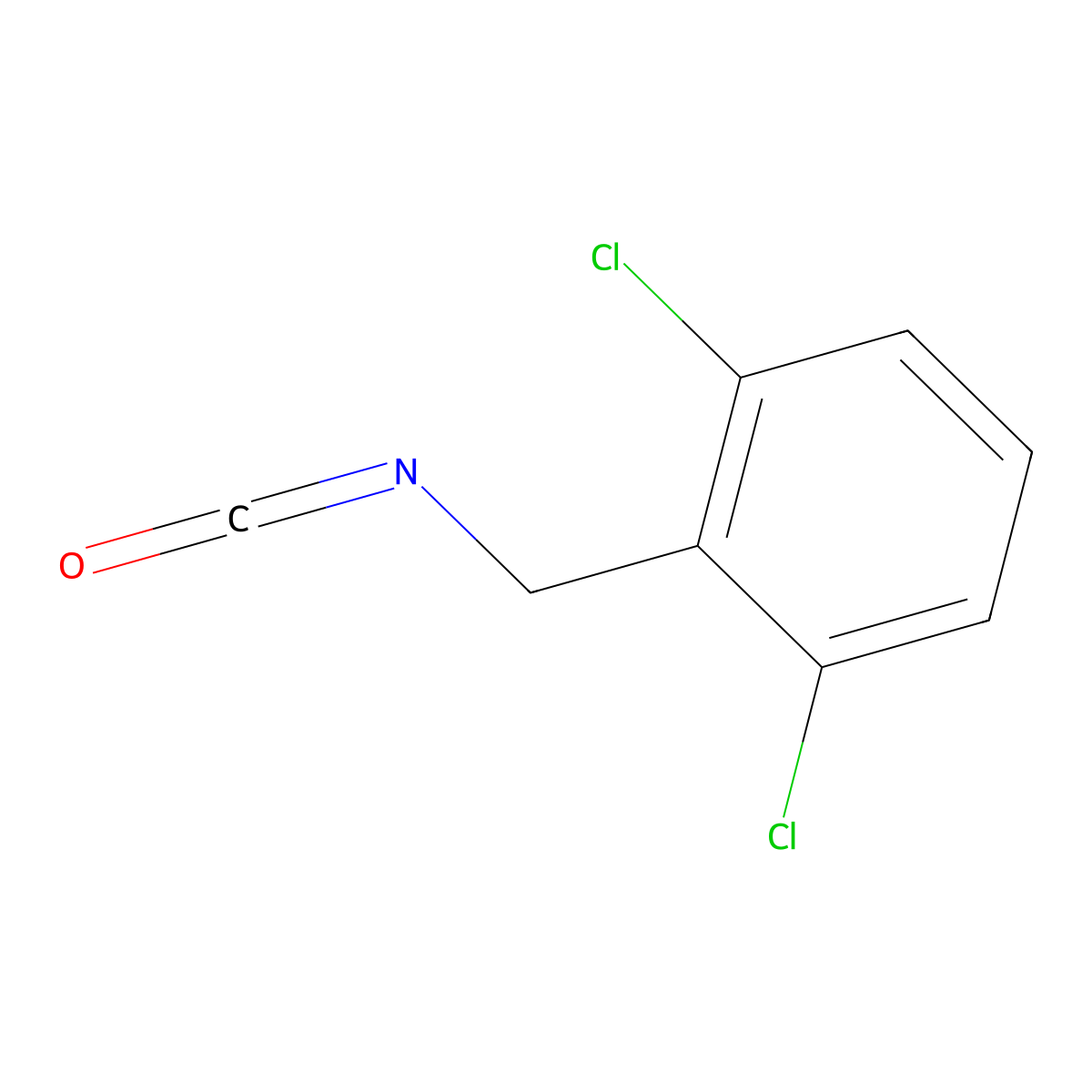 1,3-Dichloro-2-(isocyanatomethyl)benzene molecular structure, CAS 2649064-51-5