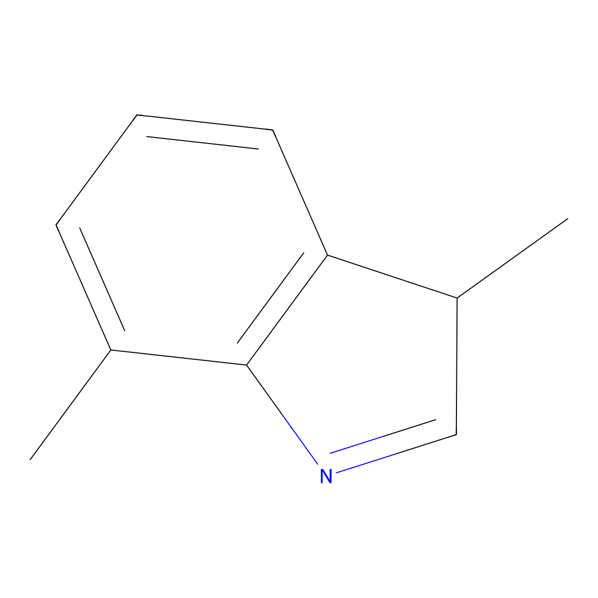 3,7-dimethyl-3H-indole molecular structure, CAS 2649073-63-0