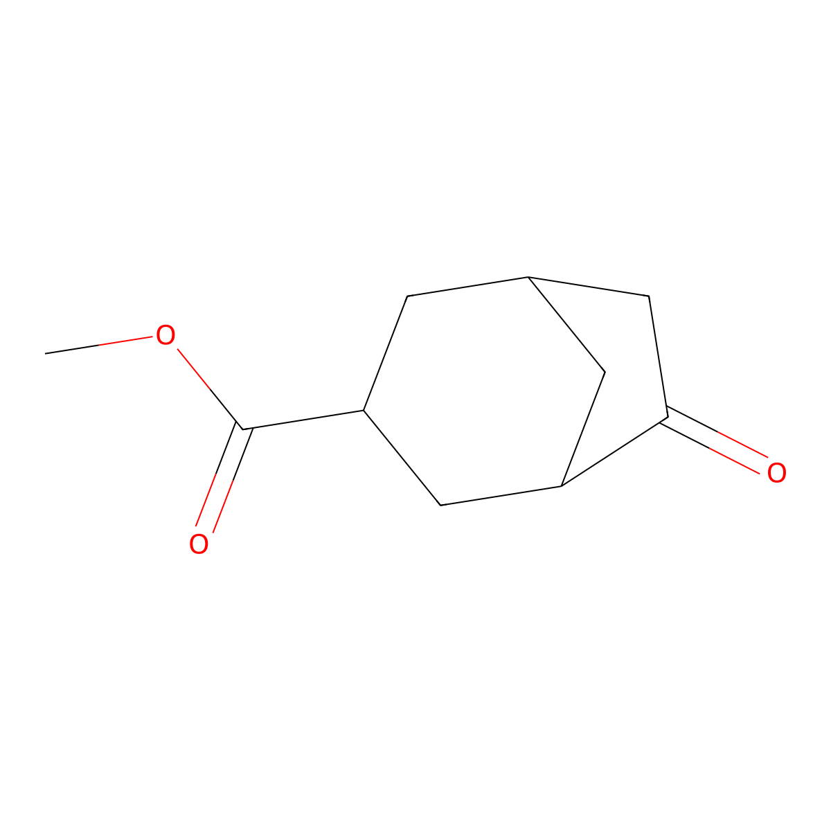 Methyl 6-oxobicyclo[3.2.1]octane-3-carboxylate molecular structure, CAS 2649076-61-7