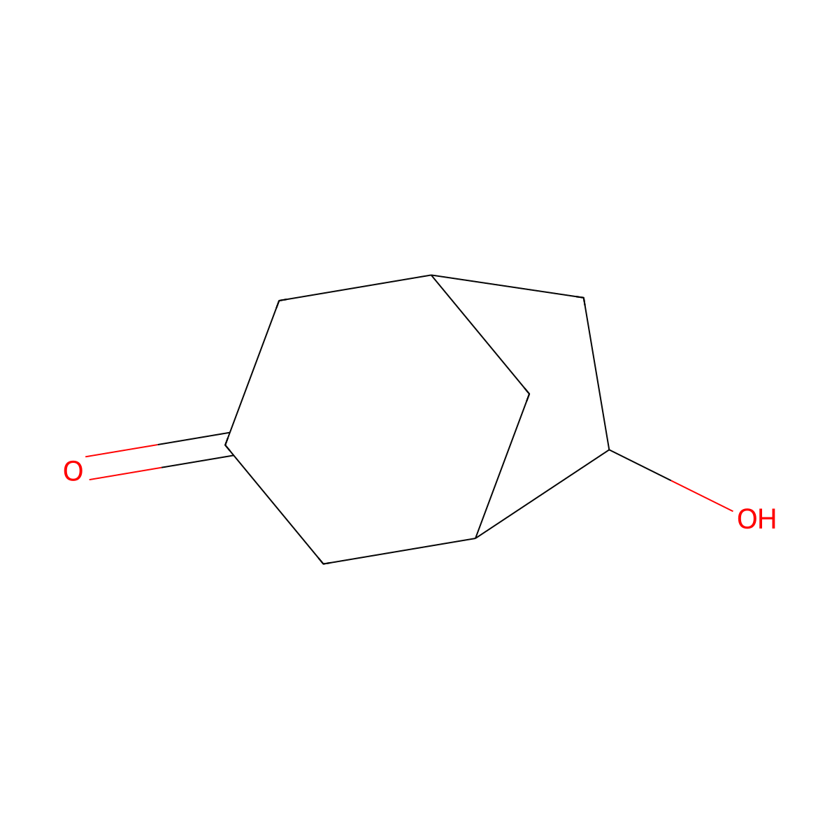 6-Hydroxybicyclo[3.2.1]octan-3-one molecular structure, CAS 2649086-82-6