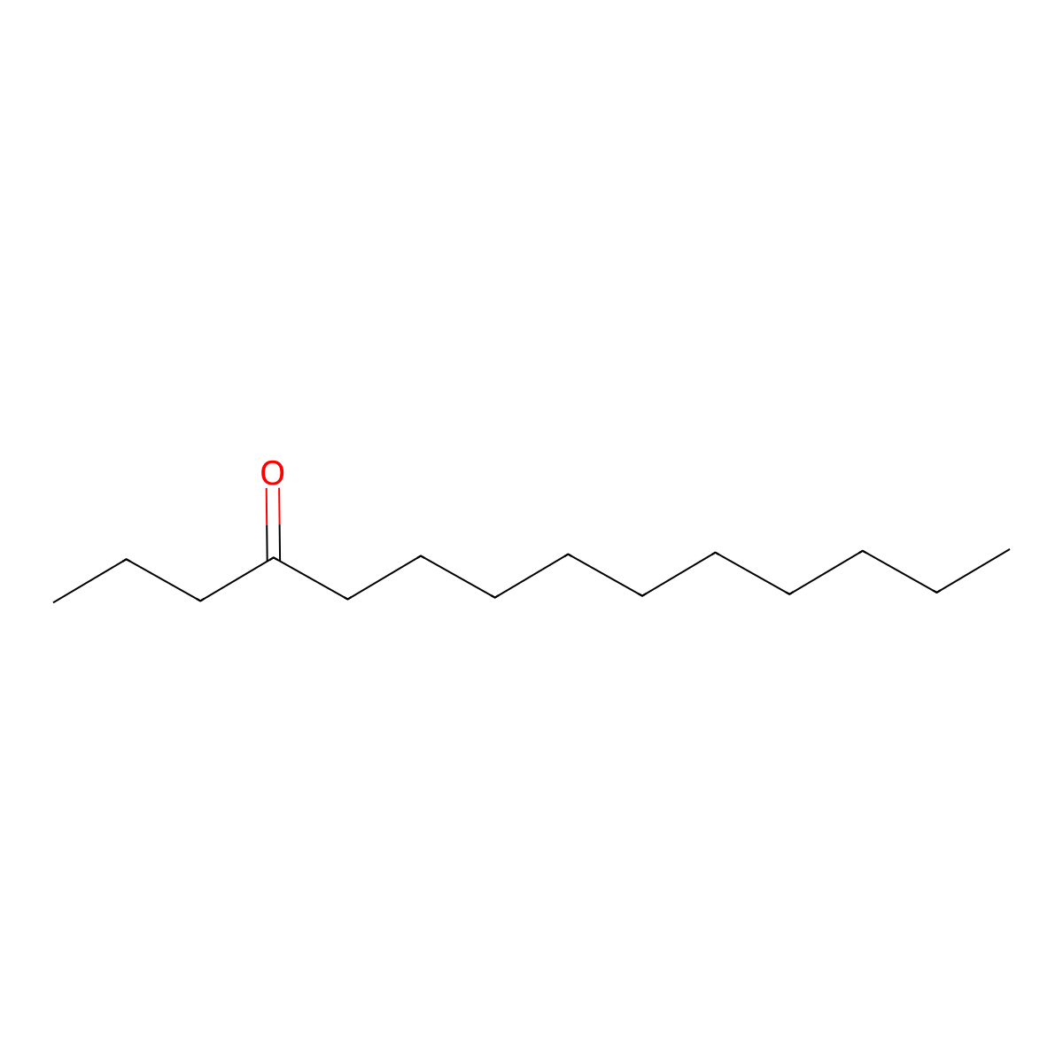 4-Tetradecanone molecular structure, CAS 26496-20-8