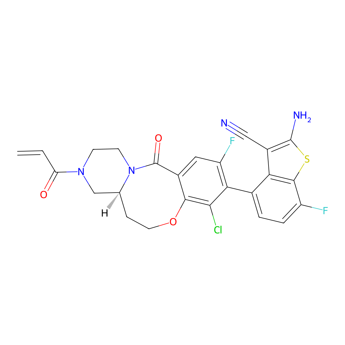 Olomorasib molecular structure, CAS 2649788-46-3
