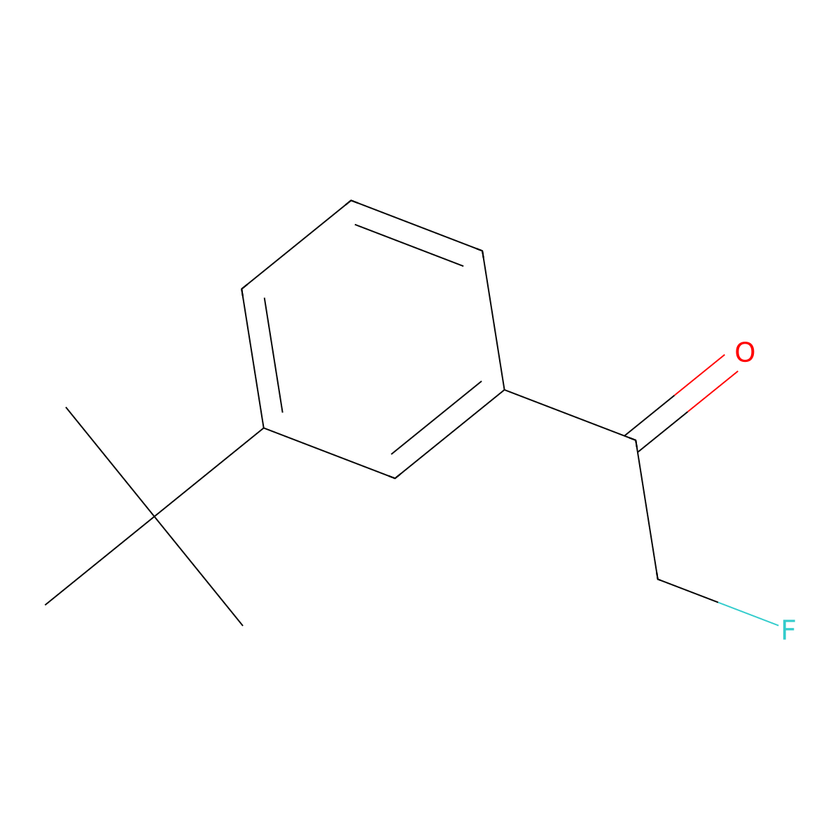 1-(3-(Tert-butyl)phenyl)-2-fluoroethanone molecular structure, CAS 2650199-60-1