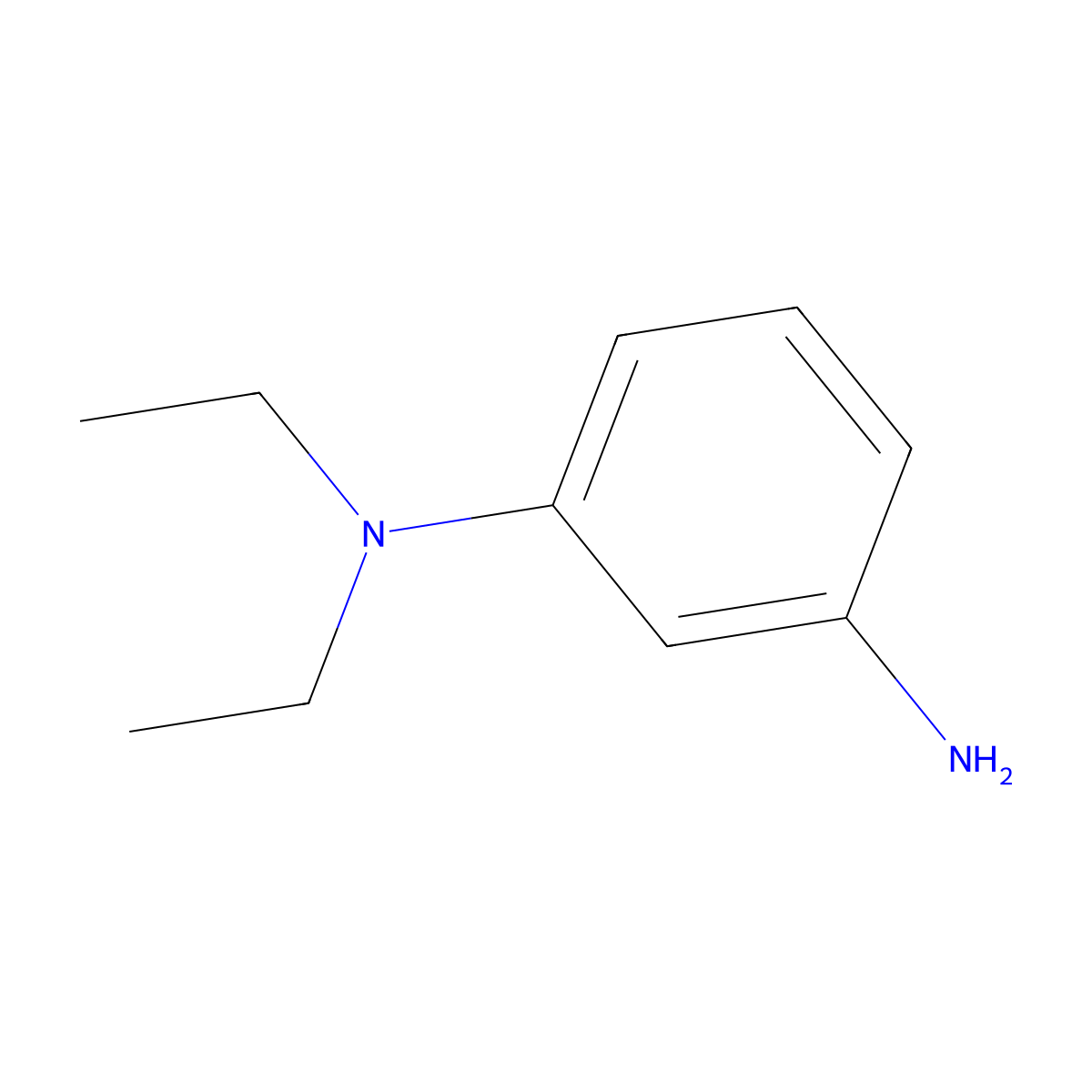 N1,N1-Diethylbenzene-1,3-diamine molecular structure, CAS 26513-20-2