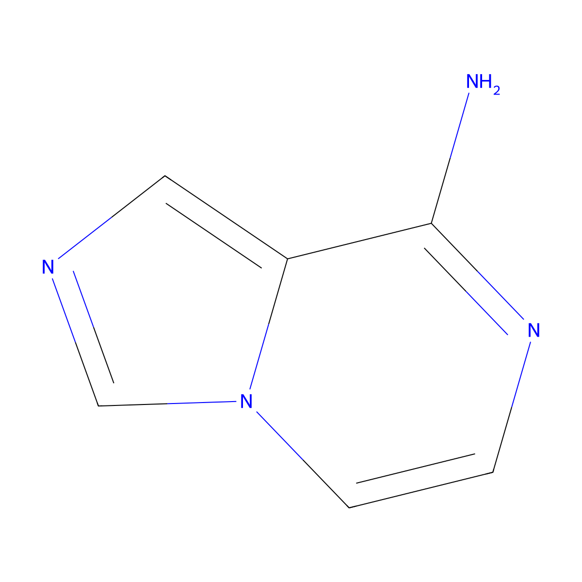 Imidazo(1,5-a)pyrazin-8-amine molecular structure, CAS 26538-77-2