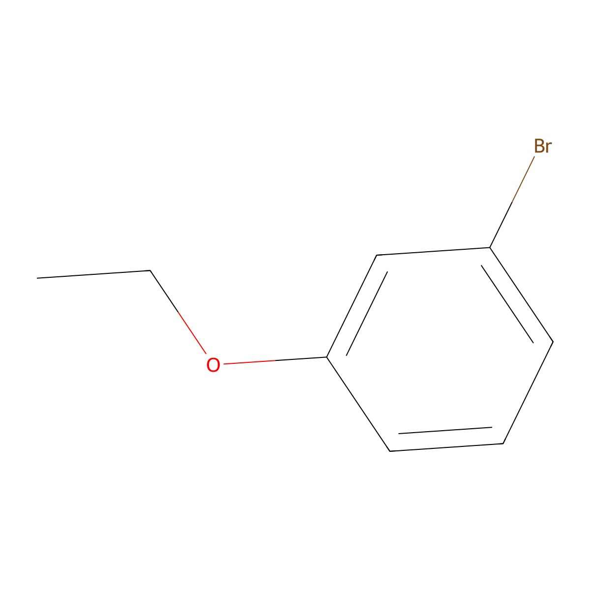 3-Bromophenetole molecular structure, CAS 2655-84-7