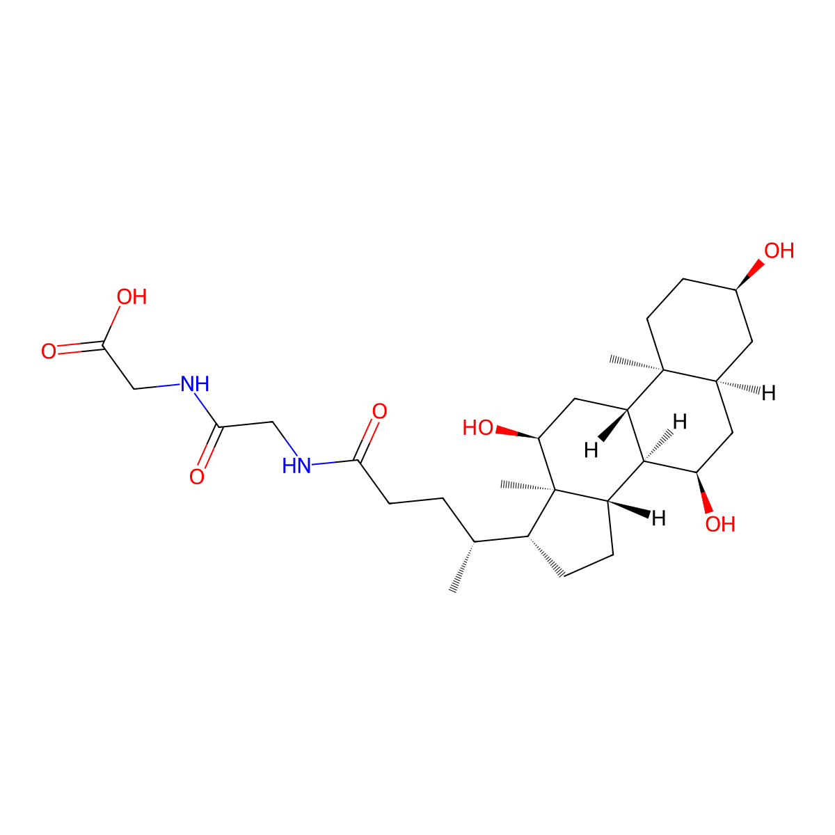 Glycocholic Acid Impurity 5 molecular structure, CAS 26563-58-6