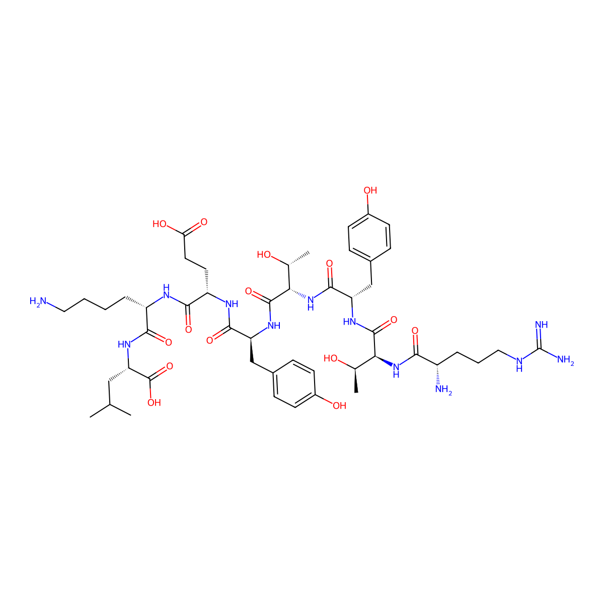 |A-catenin peptide molecular structure, CAS 265669-37-2