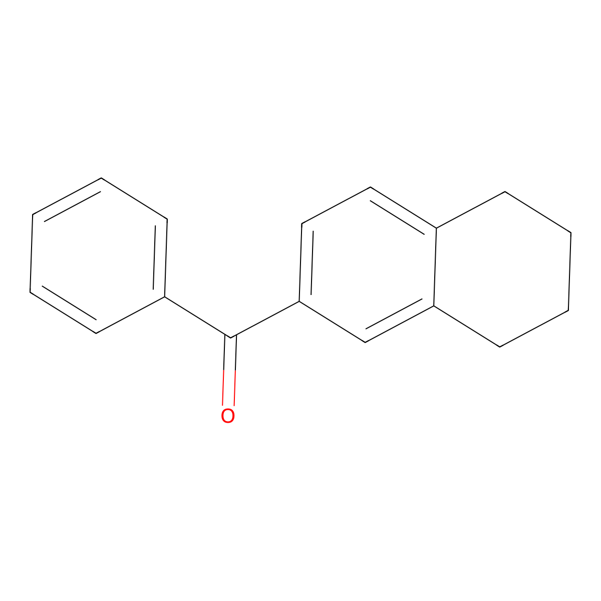 Ketone, phenyl 5,6,7,8-tetrahydro-2-naphthyl molecular structure, CAS 2657-20-7