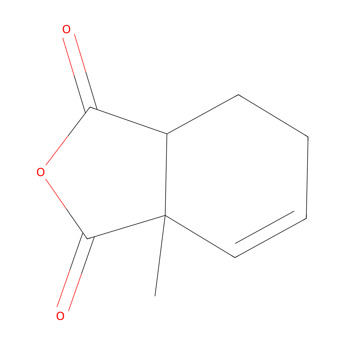 3a-Methyl-7,7a-dihydroisobenzofuran-1,3(3aH,6H)-dione molecular structure, CAS 26590-20-5