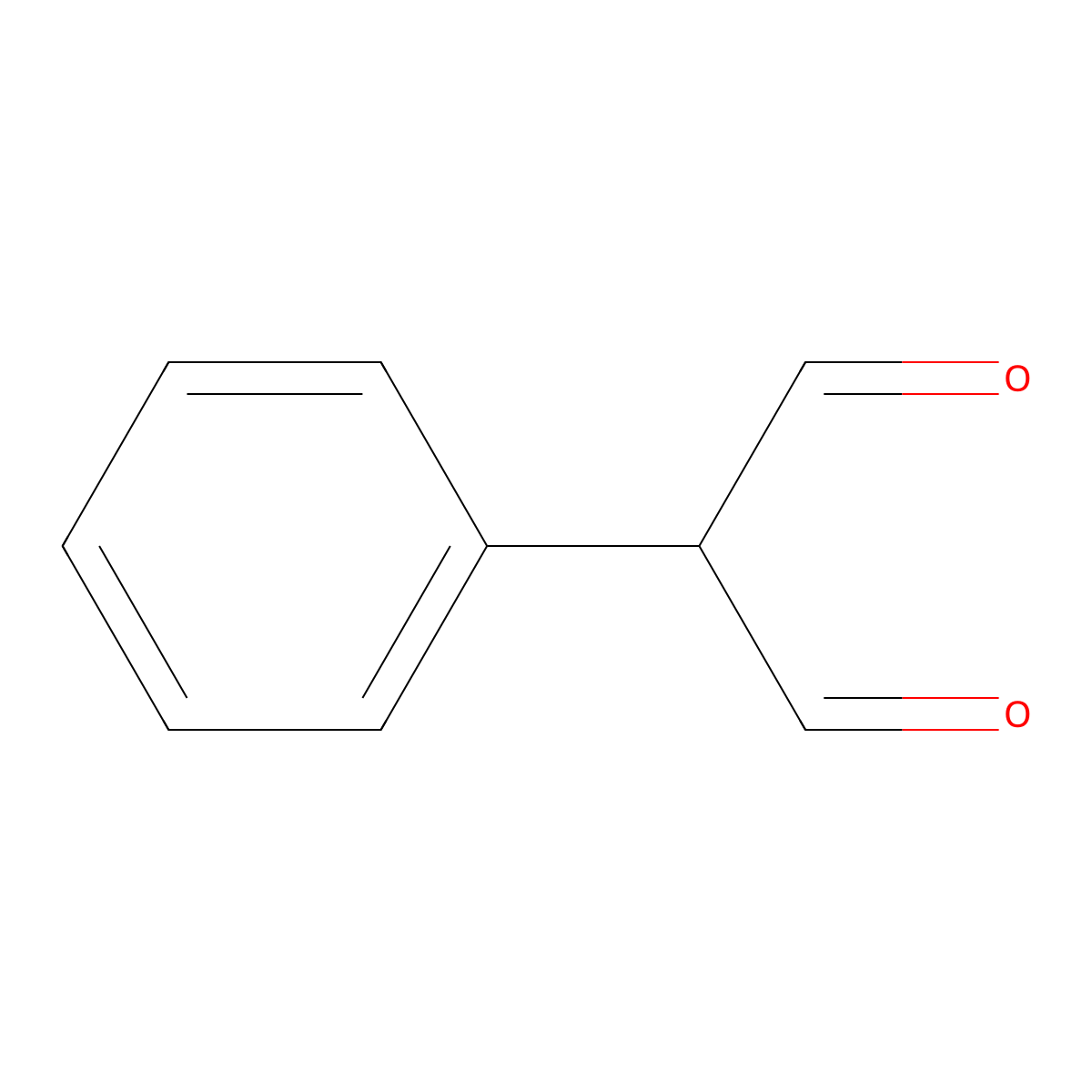 2-Phenylpropanedial molecular structure, CAS 26591-66-2