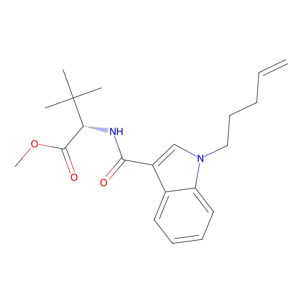 MDMB-4en-PICA molecular structure, CAS 2659308-32-2