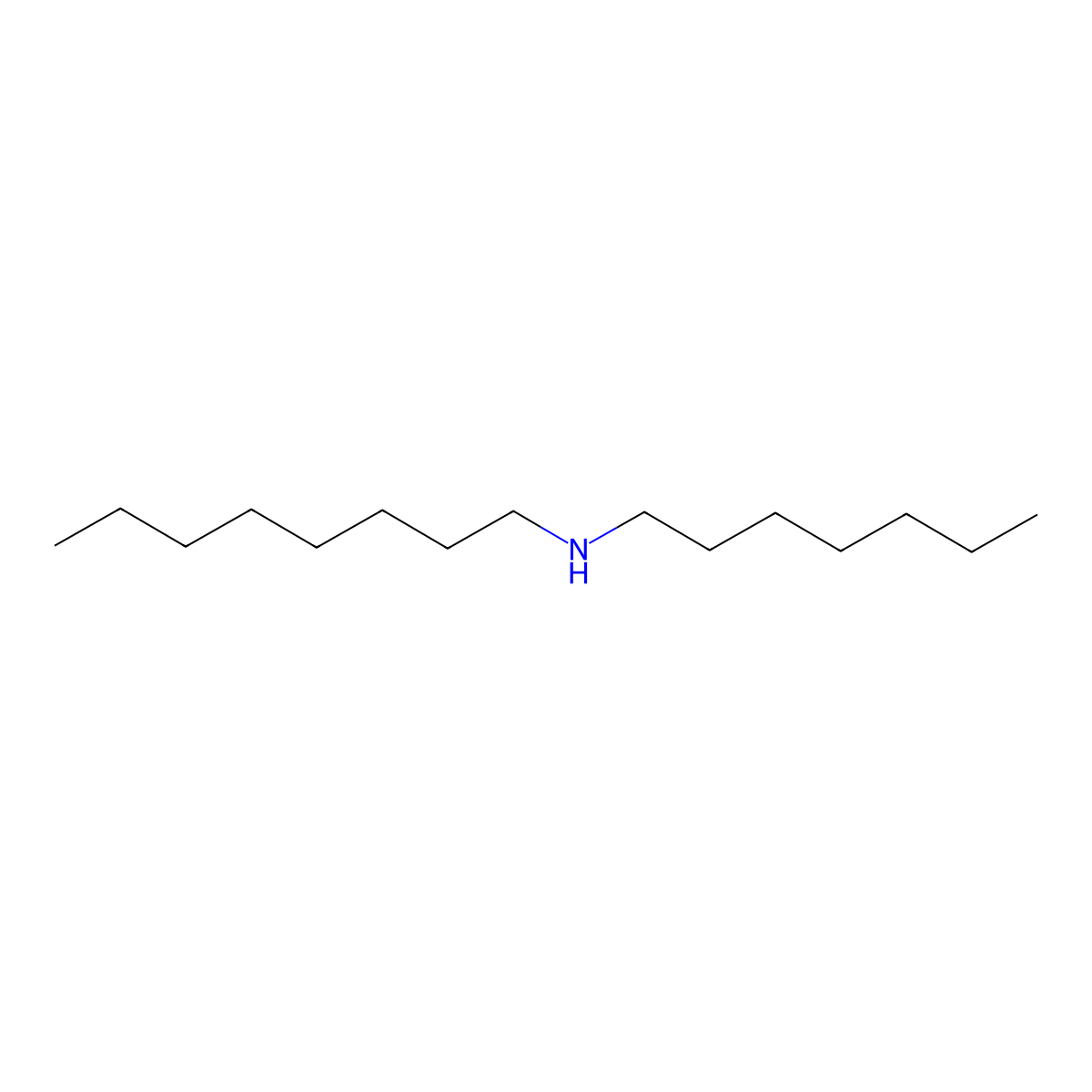 N-Heptyloctan-1-amine molecular structure, CAS 26627-77-0