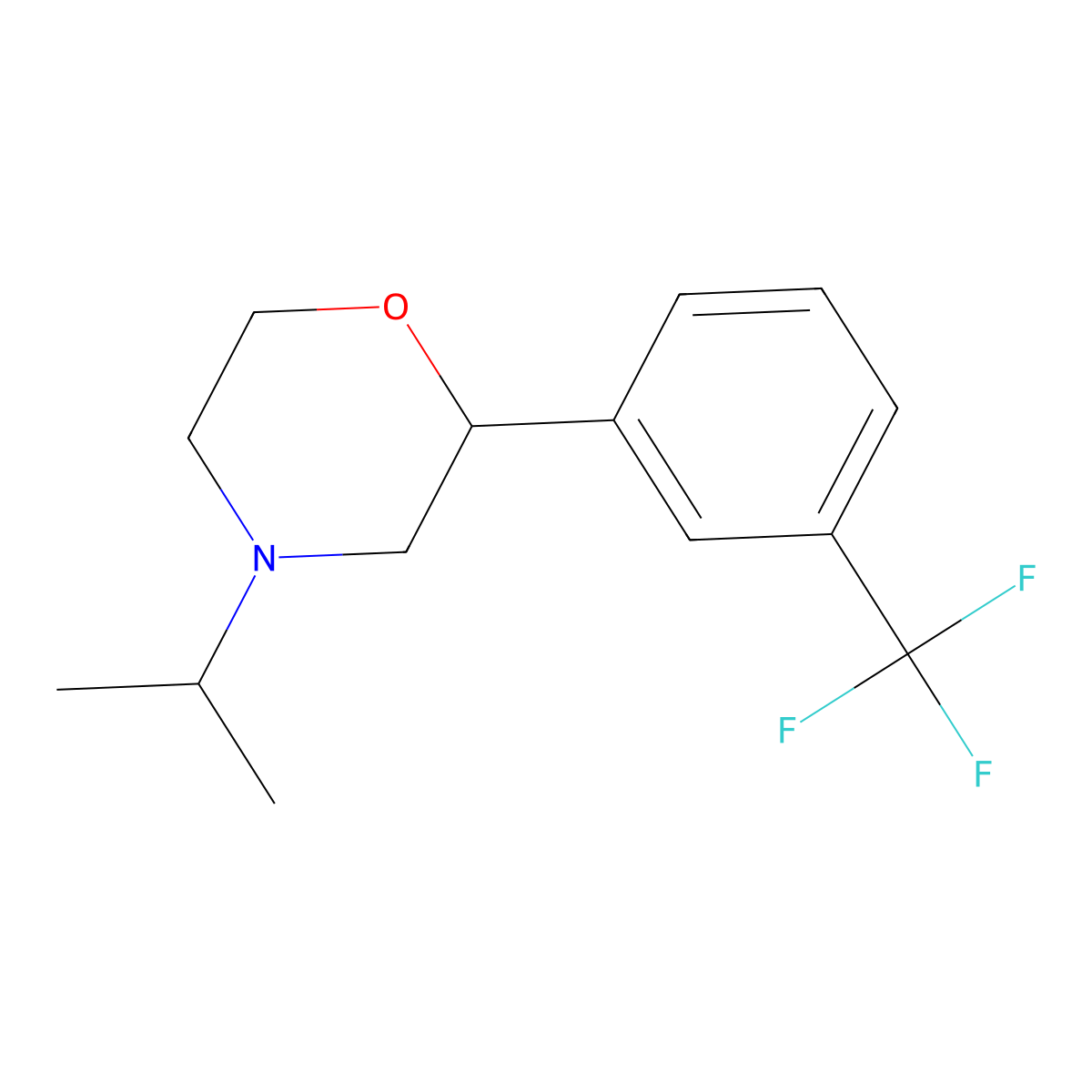 Oxaflozane molecular structure, CAS 26629-87-8