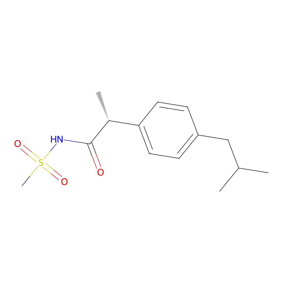 Reparixin molecular structure, CAS 266359-83-5
