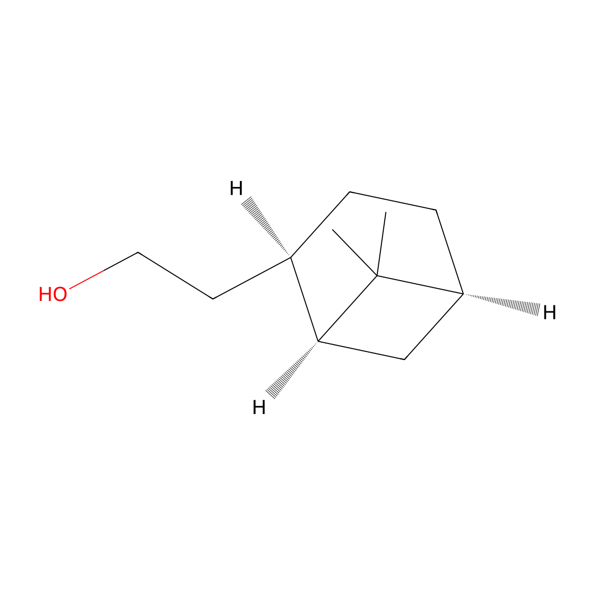 2-((1S,2R,5S)-6,6-Dimethylbicyclo[3.1.1]heptan-2-yl)ethan-1-ol molecular structure, CAS 266689-70-7