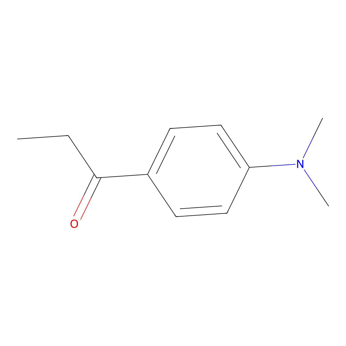 1-(4-(Dimethylamino)Phenyl)Propan-1-One molecular structure, CAS 26672-58-2