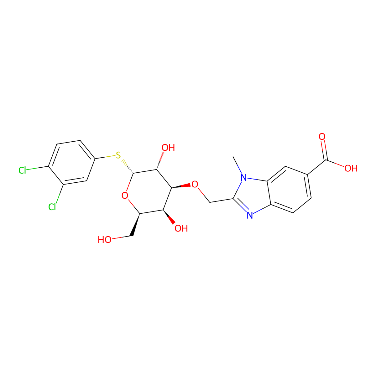 Galectin-8N-IN-1 molecular structure, CAS 2667628-25-1