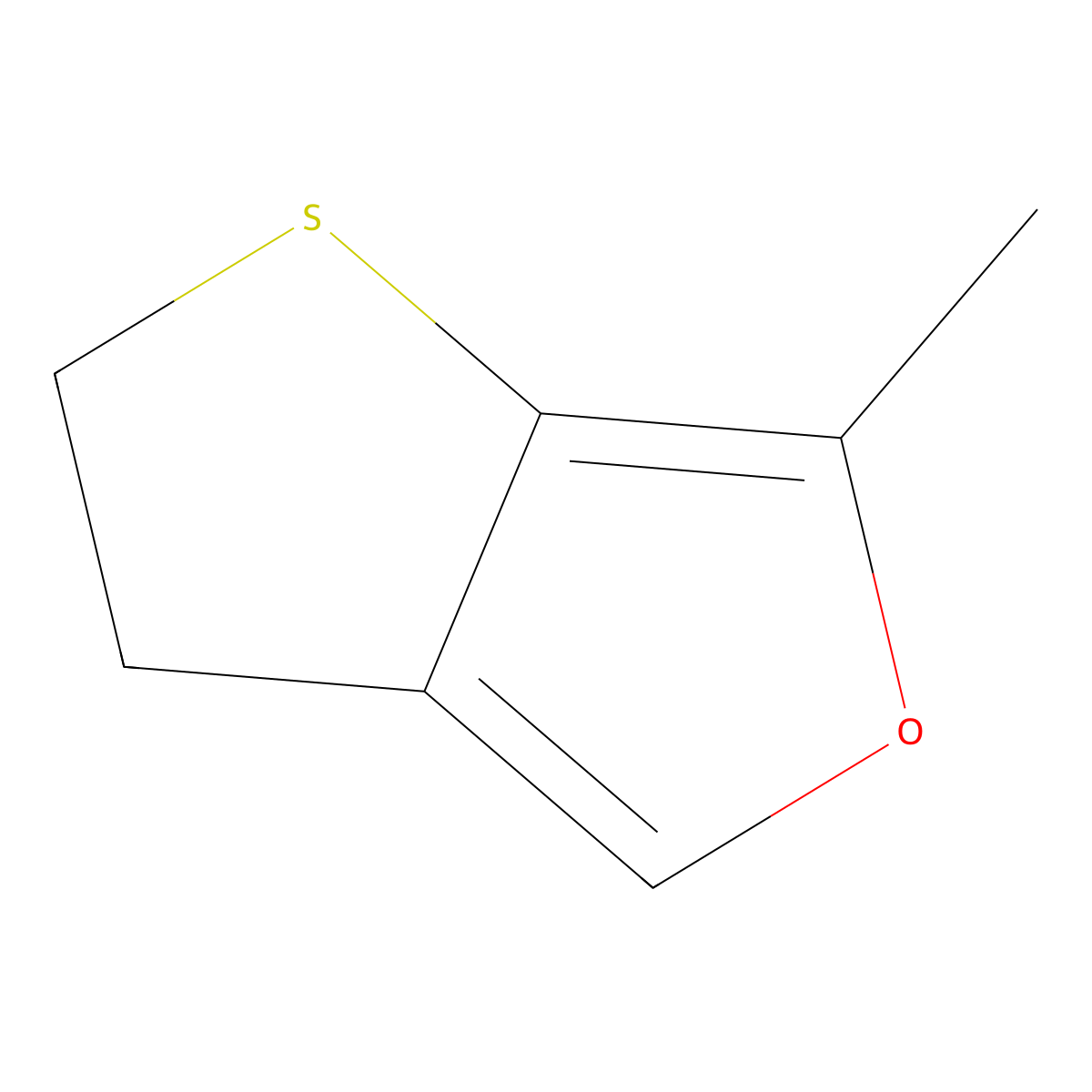 Kahweofuran molecular structure, CAS 26693-24-3