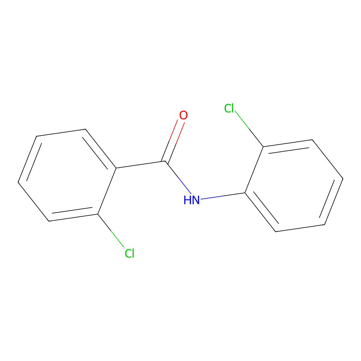 2,2'-Dichlorobenzanilide molecular structure, CAS 2670-39-5