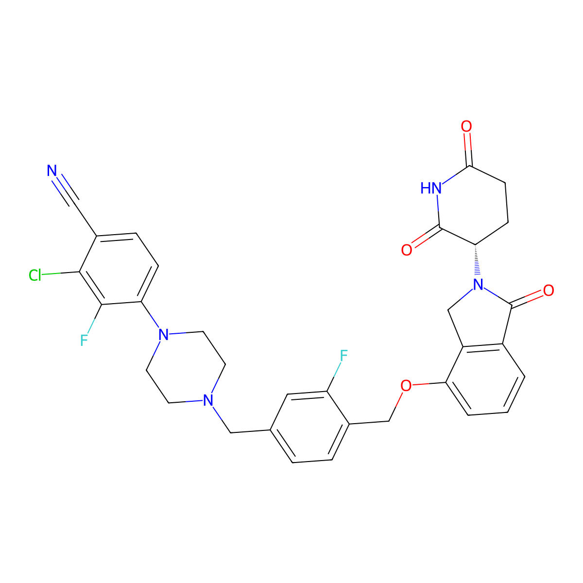 Cereblon inhibitor 1 molecular structure, CAS 2672489-14-2