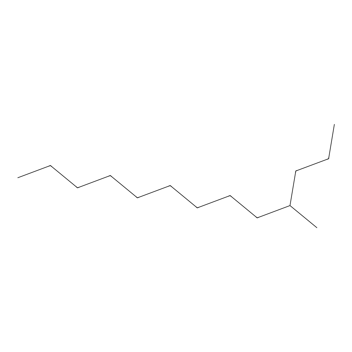 4-Methyltridecane molecular structure, CAS 26730-12-1