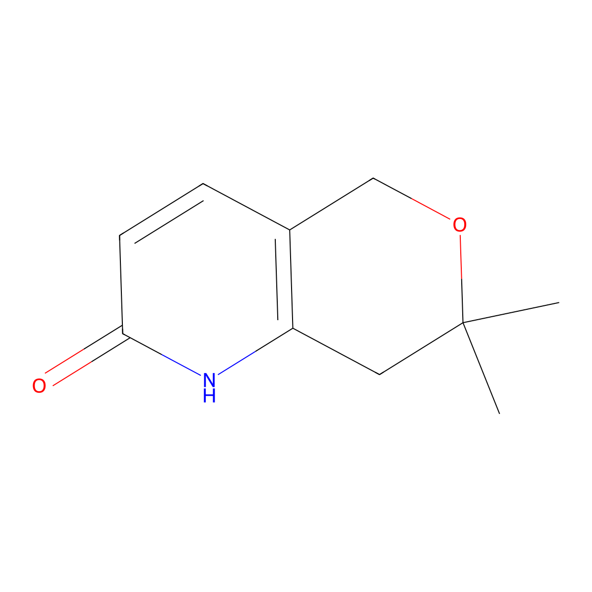 7,7-Dimethyl-7,8-dihydro-1H-pyrano[4,3-B]pyridin-2(5H)-one molecular structure, CAS 2673368-99-3