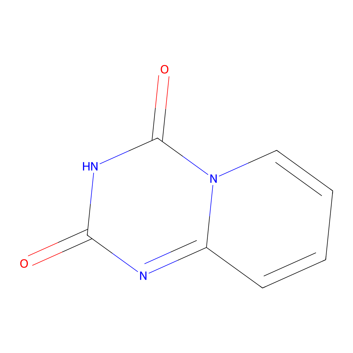2H-pyrido[1,2-a][1,3,5]triazine-2,4(3H)-dione molecular structure, CAS 26737-41-7