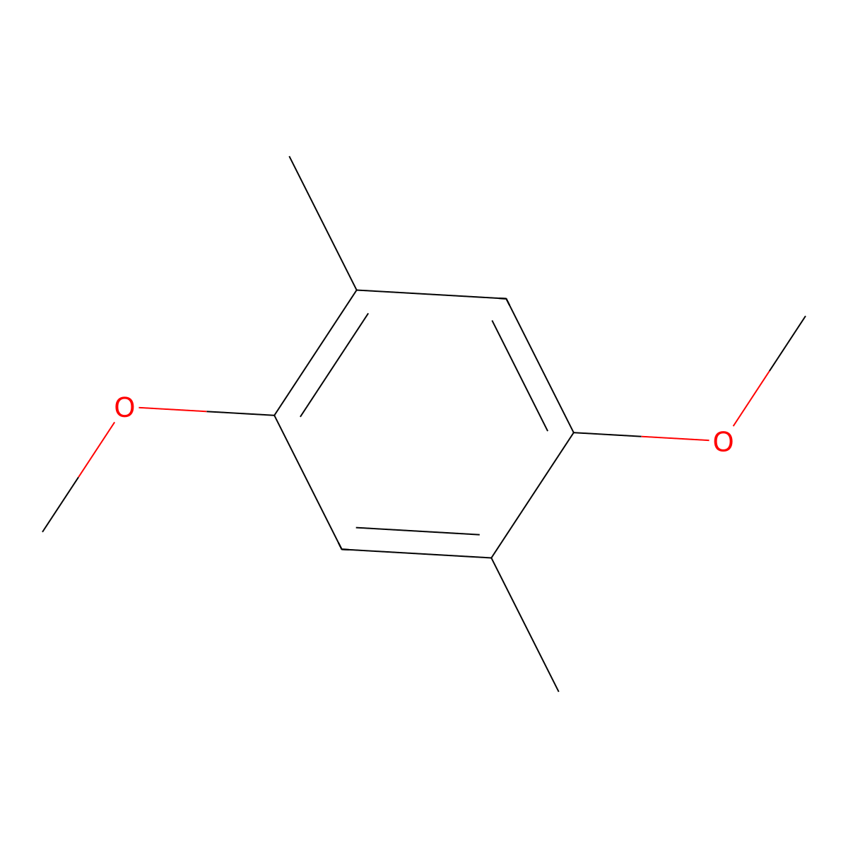 1,4-Dimethoxy-2,5-dimethylbenzene molecular structure, CAS 2674-32-0