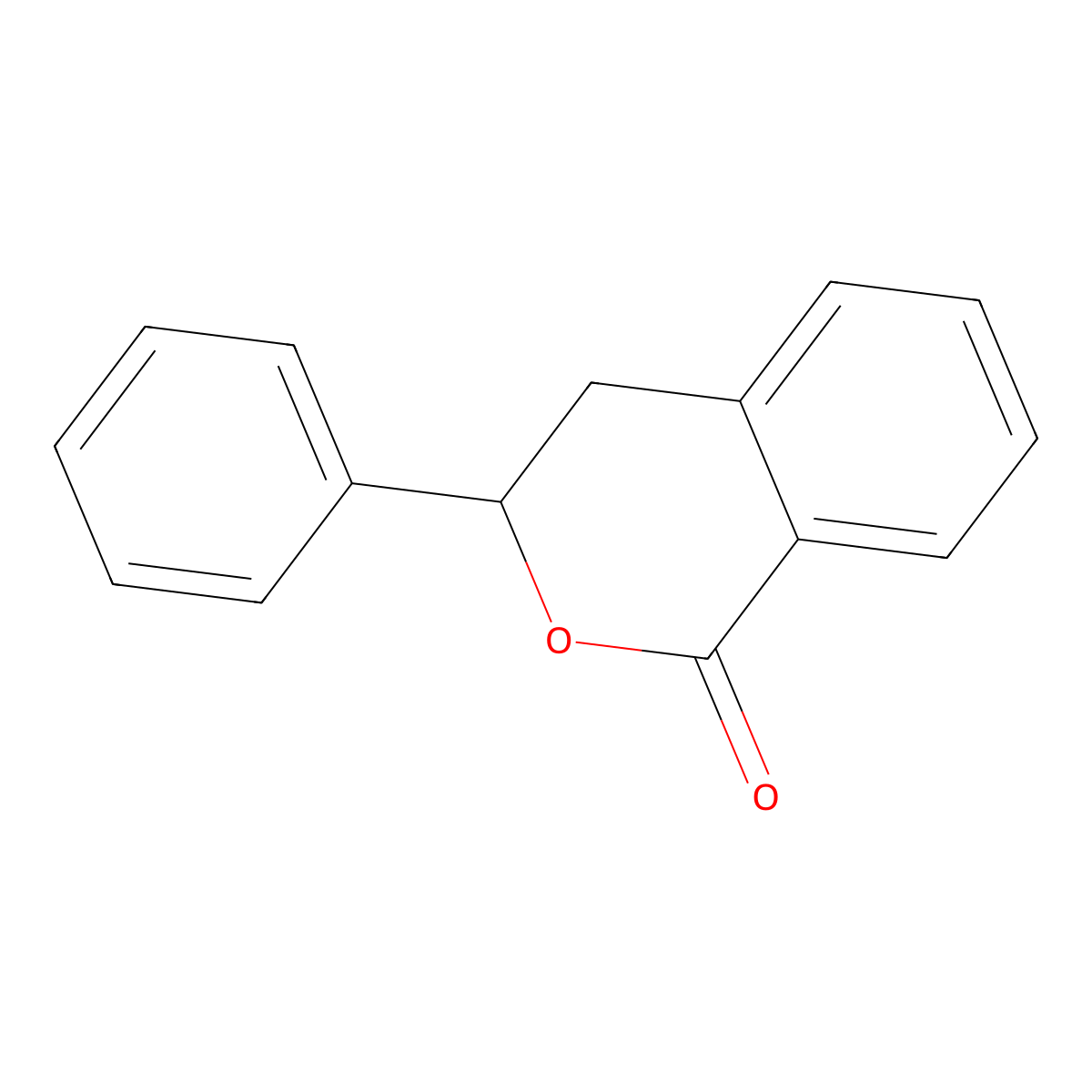 3-Phenyl-1-oxoisochroman molecular structure, CAS 2674-44-4