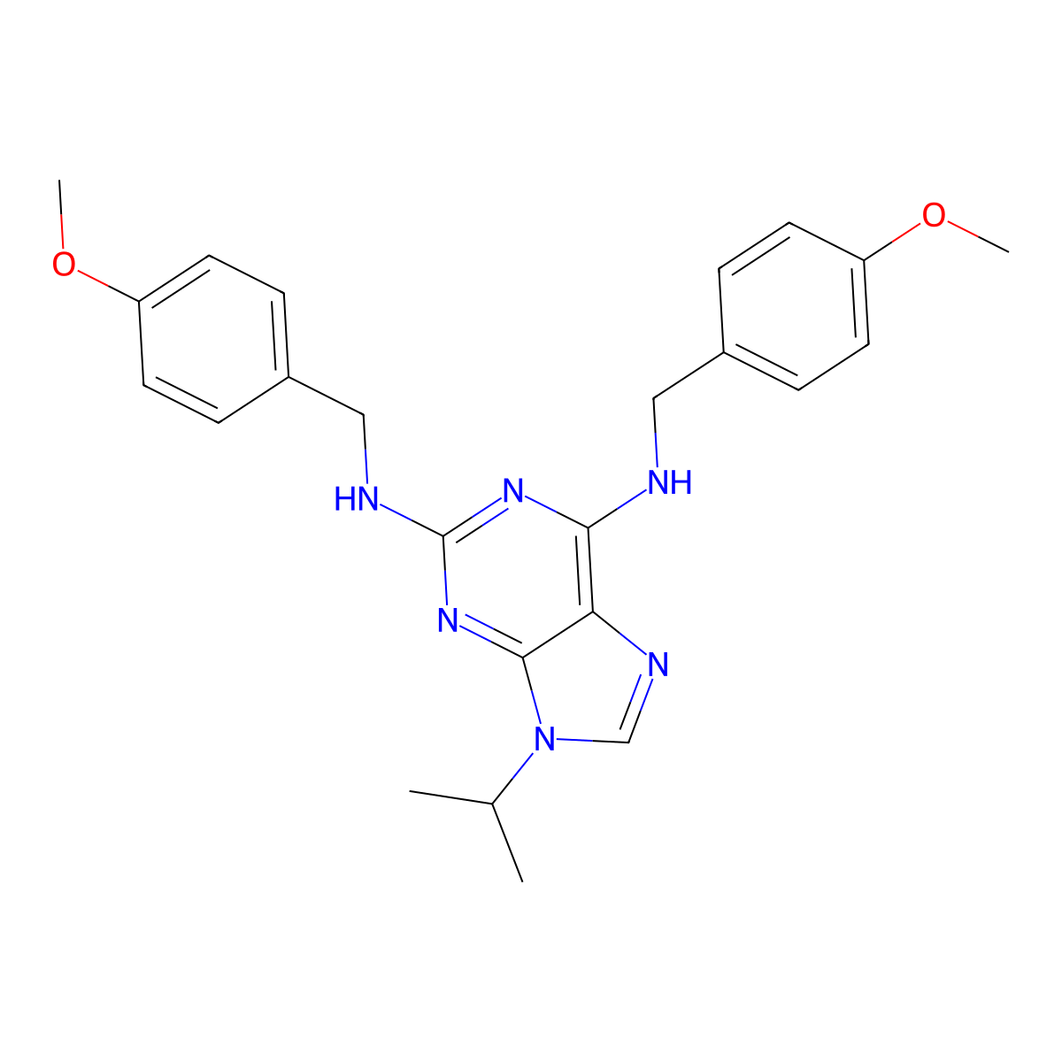 Myoseverin molecular structure, CAS 267402-71-1