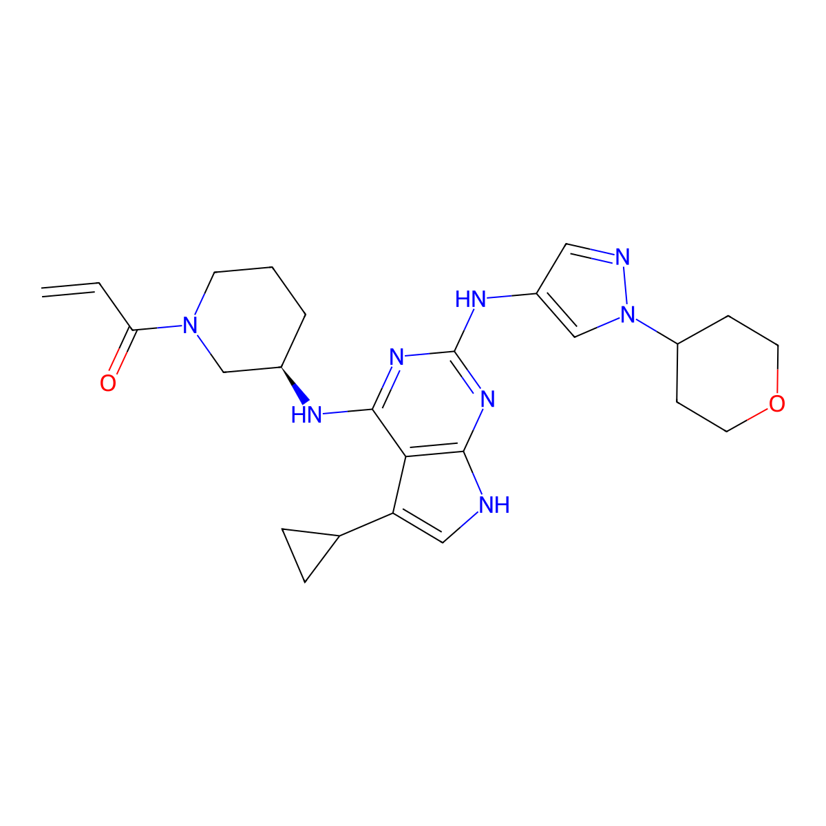 Jak3/btk-IN-2 molecular structure, CAS 2674036-93-0