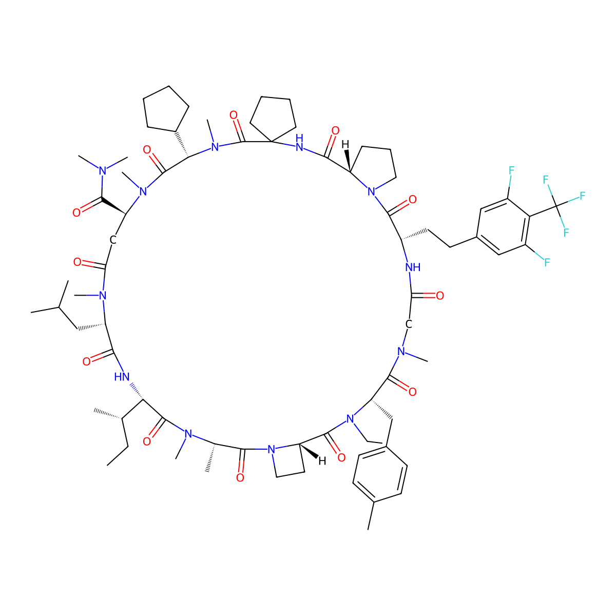 Paluratide molecular structure, CAS 2676177-63-0