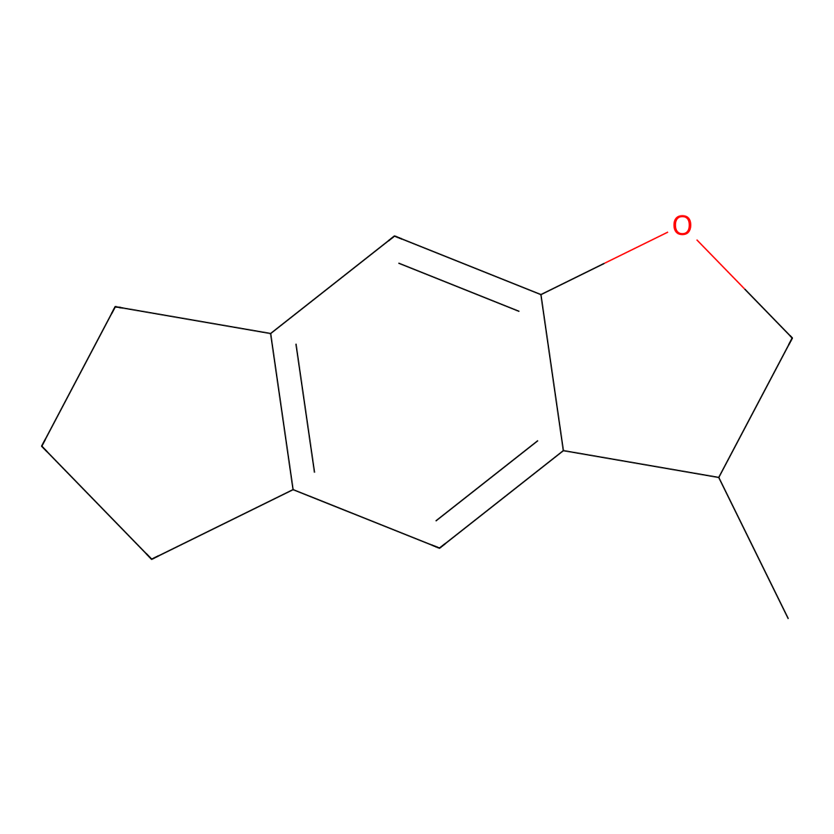 3-Methyl-3,5,6,7-tetrahydro-2H-indeno[5,6-b]furan molecular structure, CAS 2676863-81-1
