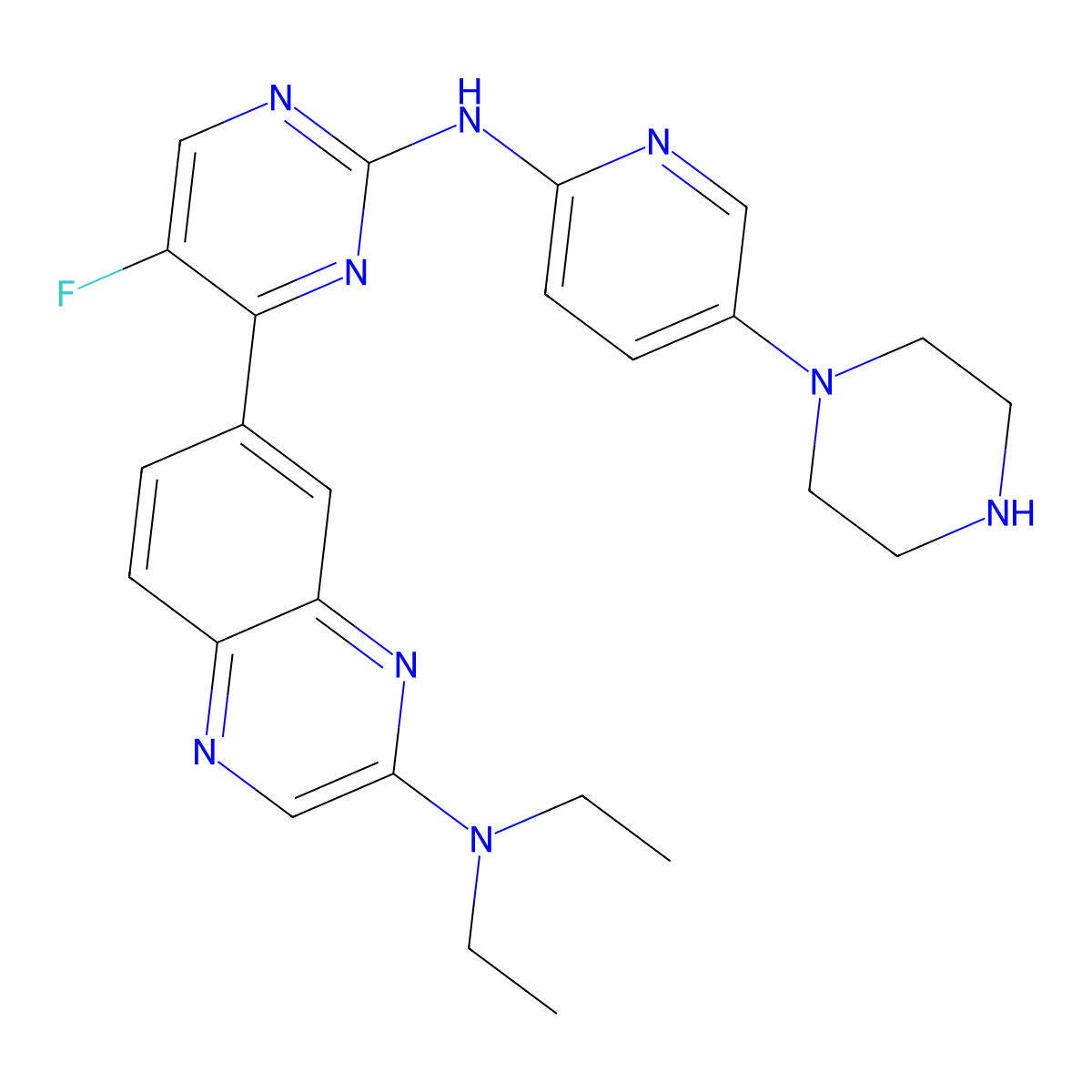 Cdk6/pim1-IN-1 molecular structure, CAS 2677026-14-9