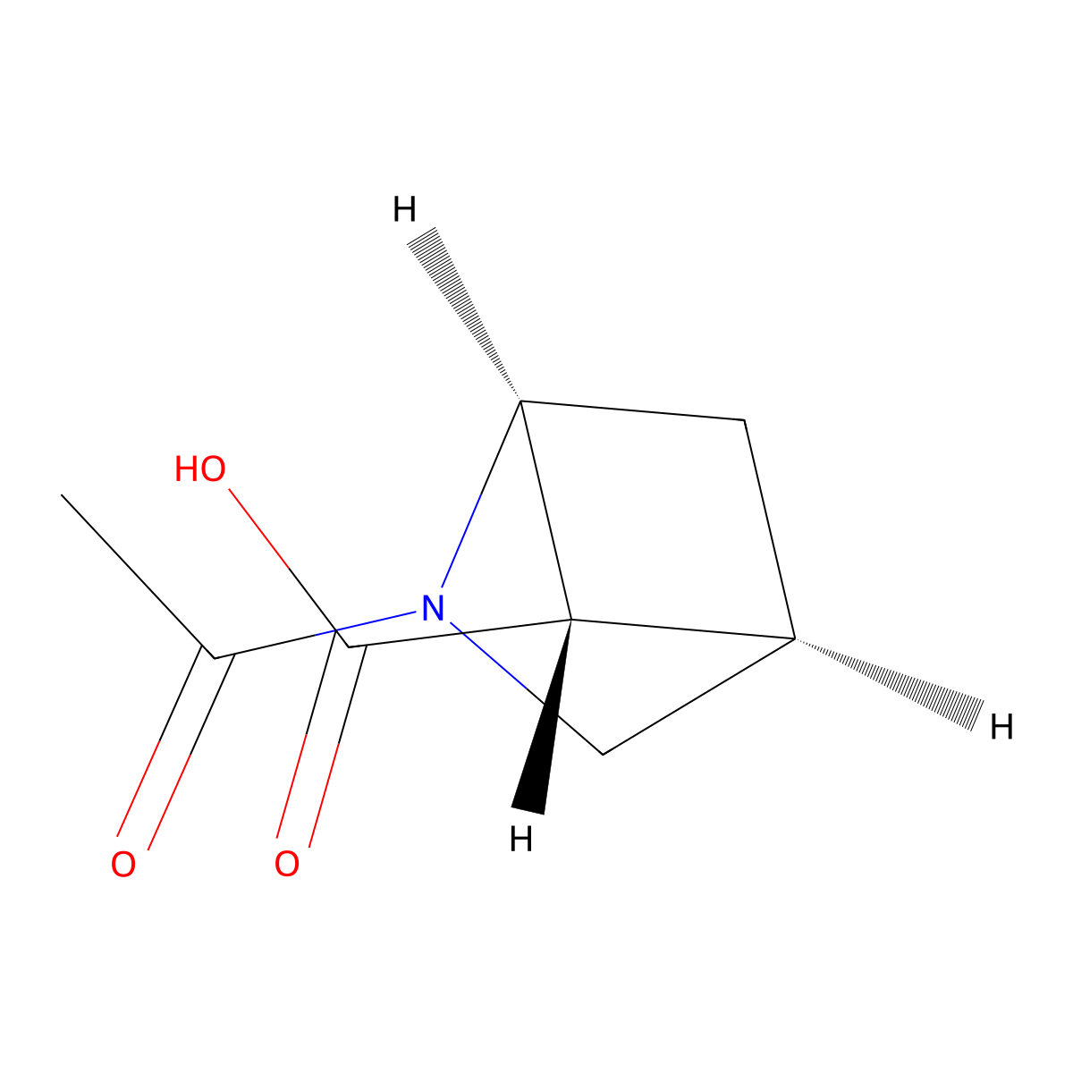 rac-(1R,4S,5R)-2-acetyl-2-azabicyclo[2.1.1]hexane-5-carboxylic acid molecular structure, CAS 2679805-56-0