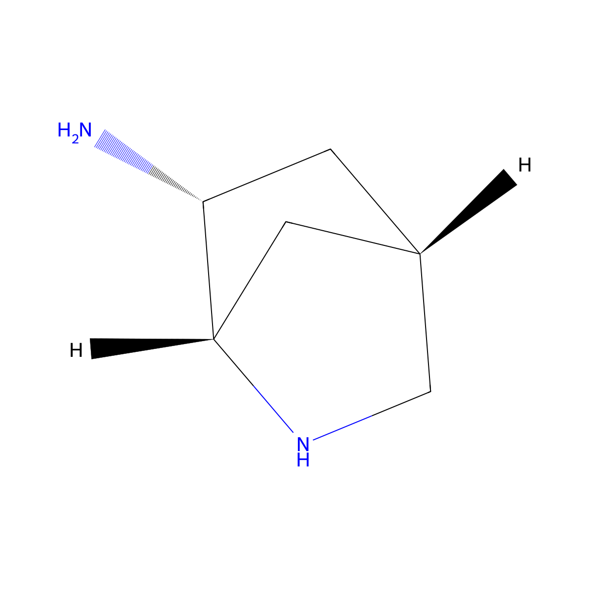 rac-(1R,4R,6S)-2-azabicyclo[2.2.1]heptan-6-amine molecular structure, CAS 2679809-91-5