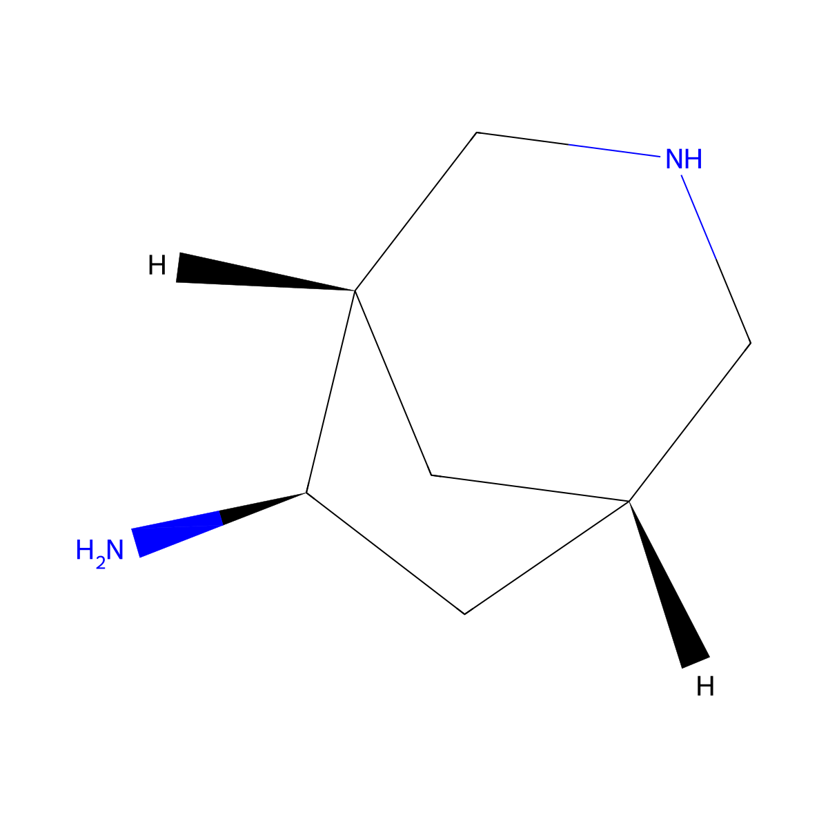 rac-(1R,5R,6S)-3-azabicyclo[3.2.1]octan-6-amine molecular structure, CAS 2679812-93-0