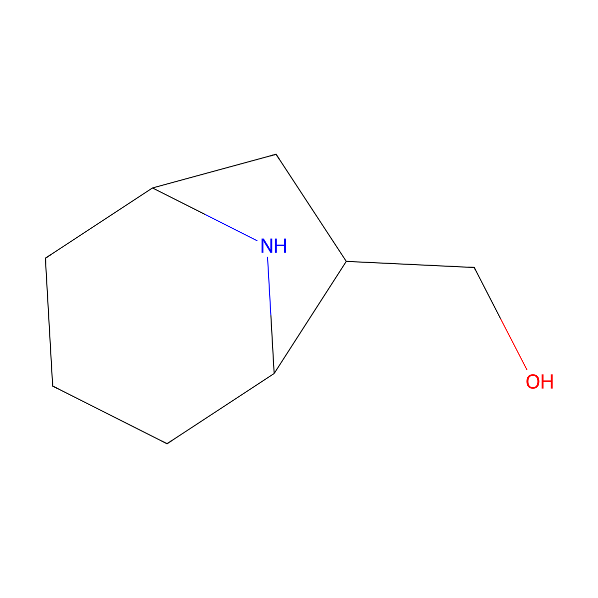 rac-[(1R,5S,6R)-8-azabicyclo[3.2.1]octan-6-yl]methanol molecular structure, CAS 2679822-73-0
