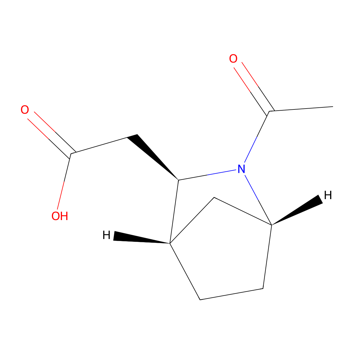 2-[(1R,3R,4S)-2-acetyl-2-azabicyclo[2.2.1]heptan-3-yl]acetic acid molecular structure, CAS 2679822-87-6