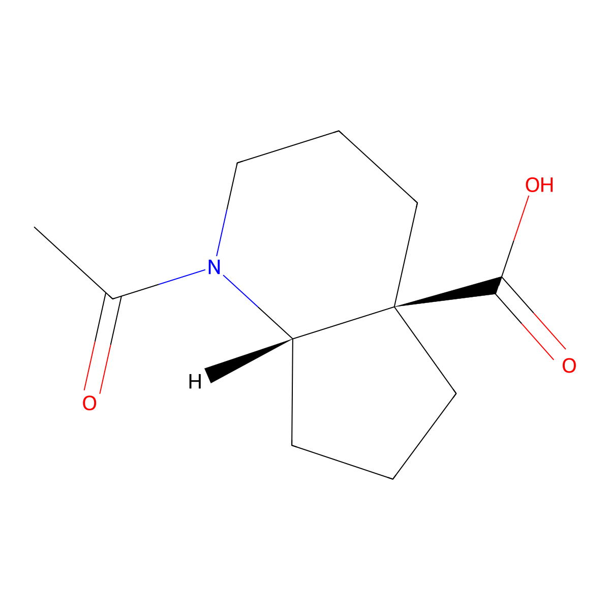 rac-(4aR,7aS)-1-acetyl-octahydro-1H-cyclopenta[b]pyridine-4a-carboxylic acid molecular structure, CAS 2679827-04-2