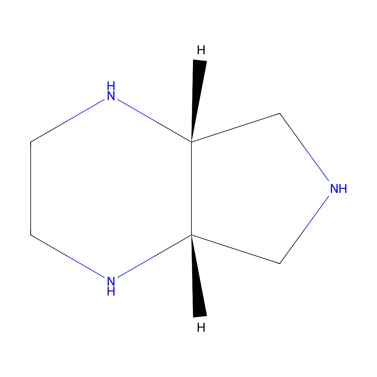 (4aR,7aS)-octahydro-1H-pyrrolo[3,4-b]pyrazine molecular structure, CAS 2679919-46-9