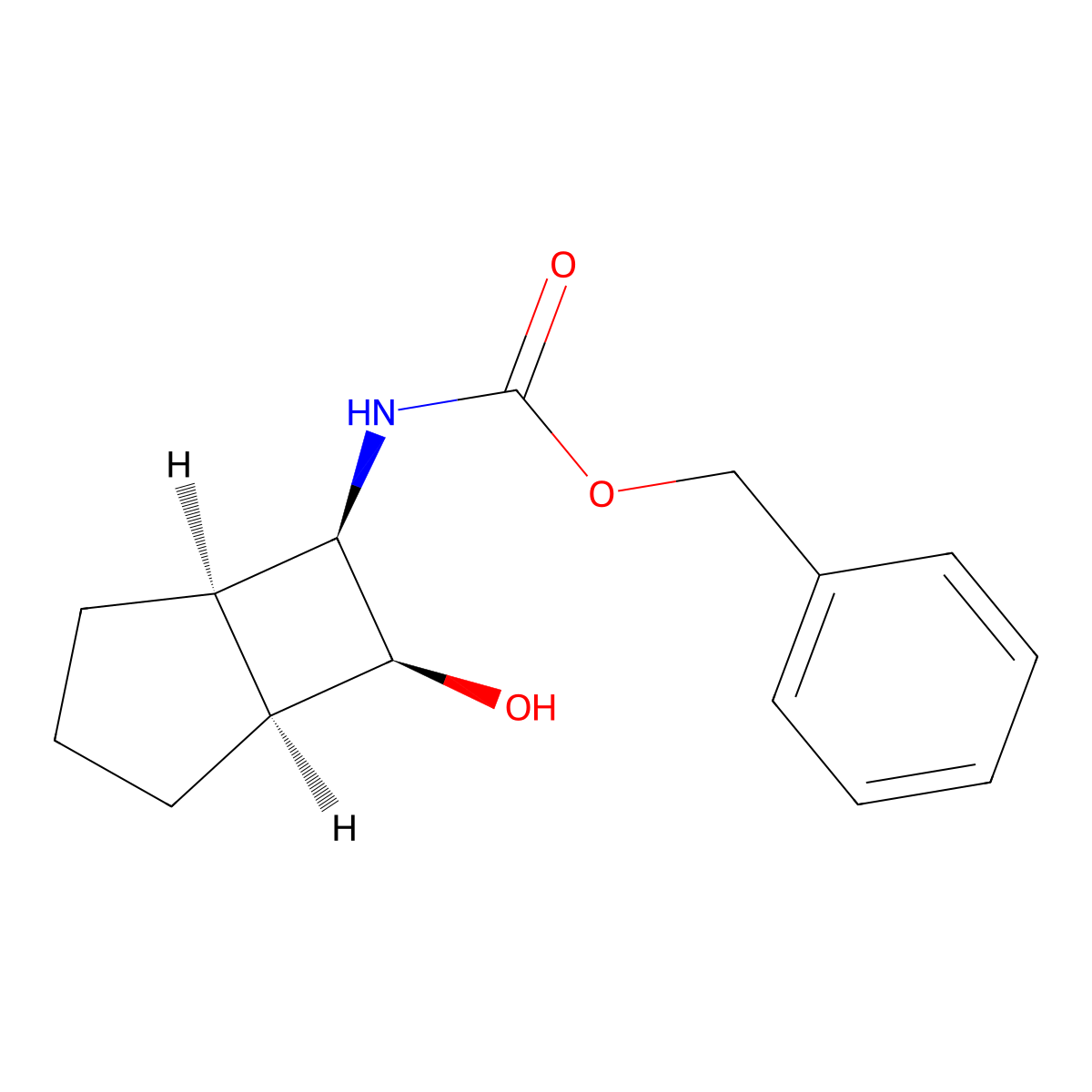 rac-benzyl N-[(1R,5S,6S,7R)-7-hydroxybicyclo[3.2.0]heptan-6-yl]carbamate molecular structure, CAS 2679920-70-6