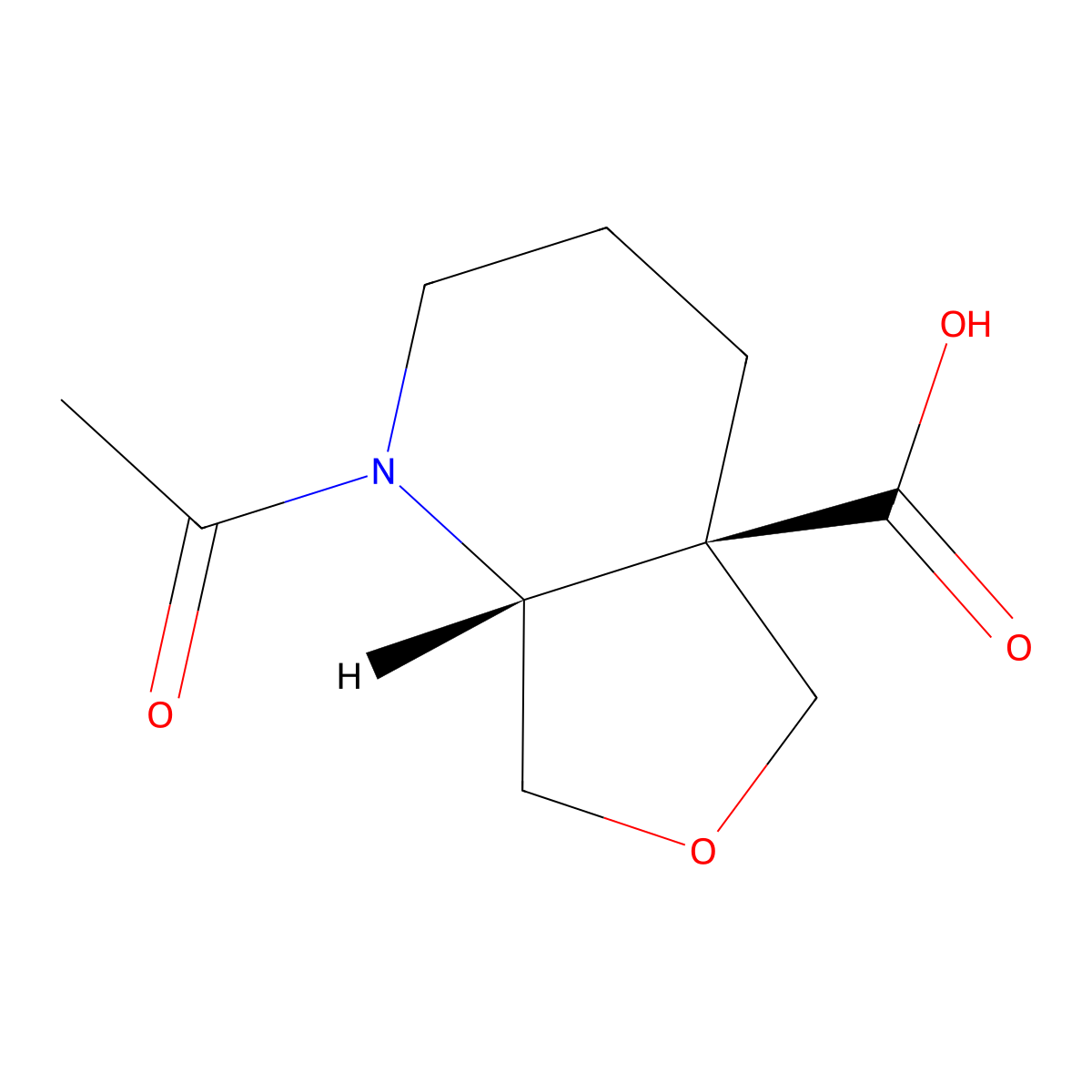 rac-(4aR,7aR)-1-acetyl-octahydrofuro[3,4-b]pyridine-4a-carboxylic acid molecular structure, CAS 2679930-17-5