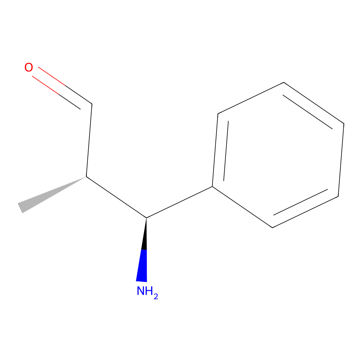 (2S,3S)-3-amino-2-methyl-3-phenylpropanal molecular structure, CAS 2679931-65-6