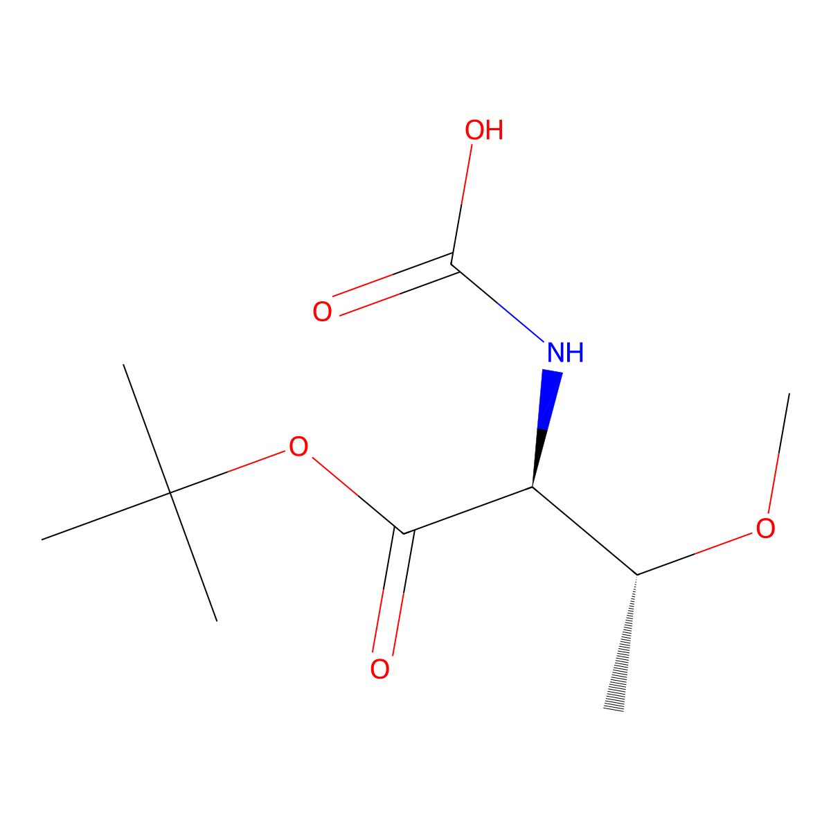 [(2S,3R)-1-(tert-butoxy)-3-methoxy-1-oxobutan-2-yl]carbamic acid molecular structure, CAS 2679932-70-6