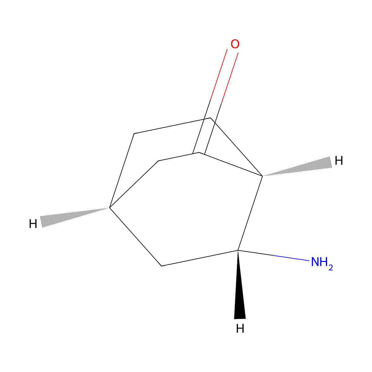 rac-(1R,4S,6S)-6-aminobicyclo[2.2.2]octan-2-one molecular structure, CAS 2679933-85-6