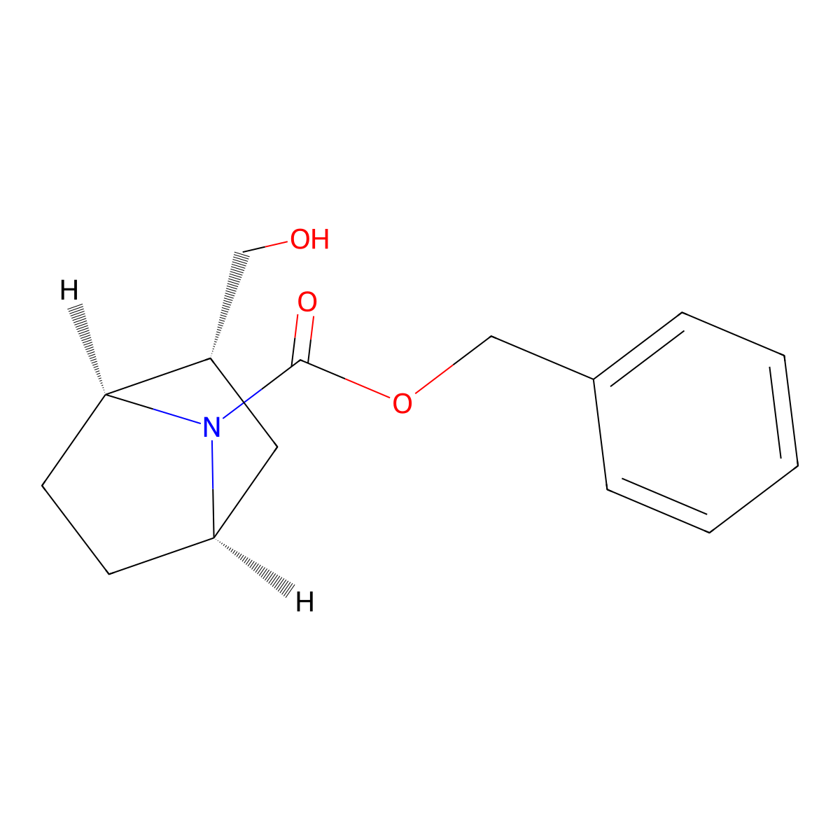 rac-benzyl (1R,2S,4S)-2-(hydroxymethyl)-7-azabicyclo[2.2.1]heptane-7-carboxylate molecular structure, CAS 2679941-85-4