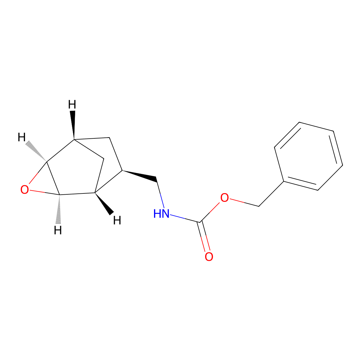 rac-benzyl N-{[(1R,2S,4R,5R,6R)-3-oxatricyclo[3.2.1.0,2,4]octan-6-yl]methyl}carbamate molecular structure, CAS 2679949-05-2