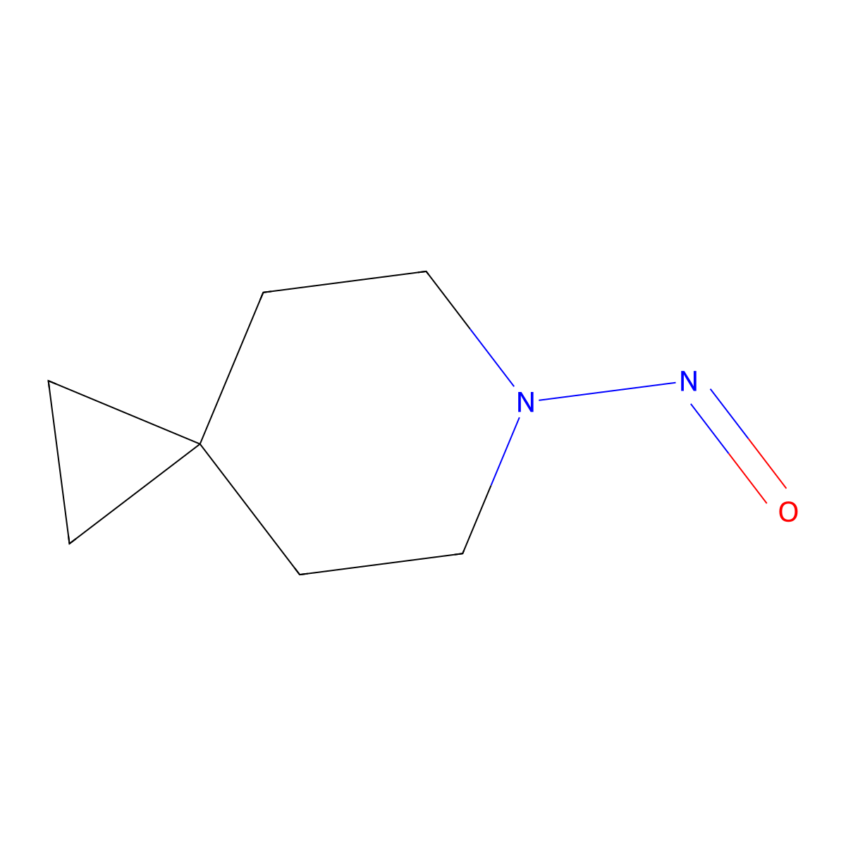 6-Nitroso-6-azaspiro[2.5]octane molecular structure, CAS 2680528-32-7